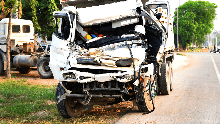 How do you know who to sue in a company vehicle wreck?